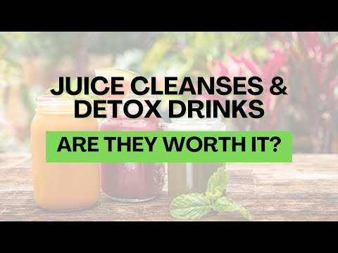 There are no shortcuts. Juice cleanses and detox drinks are not sustainable weight loss practices.