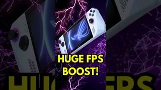 How to Boost ROG Ally Performance #shorts