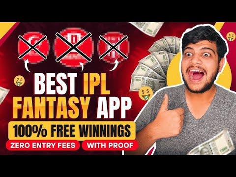 New fantasy app| 100% bonus use| Ipl2025 ! free Giveaway!today new fantasy cricket app!