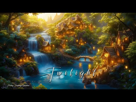 Twilight - Healing Forest Ambience | 417Hz + 528Hz | Clear Negative Energy & Attract Positive Vib...