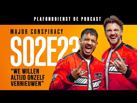 MAJOR CONSPIRACY gaat VOL GAS: MOOIE PLANNEN voor DE TOEKOMST | PLAFONDDIENST - De Hardstyle Podcast