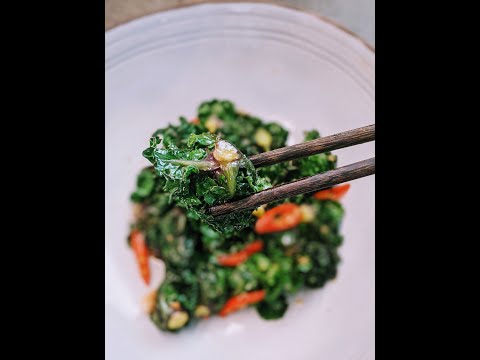 Stir fry sprouts recipe | ผัดแขนงคะน้าไฟแดง #shorts #shortsrecipe
