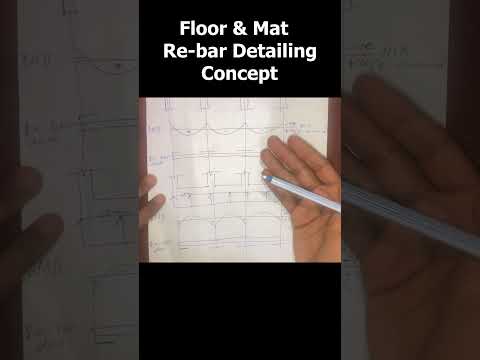 Floor & Mat Re-Bar Detailing Concept