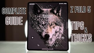 Galaxy Z Fold 5 Tips and Tricks: Best Customization
