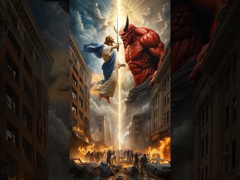 The Devil Rises and Jesus Saves Humanity🔥🔥#god #jesus #jesuschrist #edit #shorts #viralvideo #amen