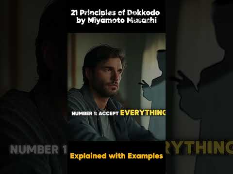 #shorts Principles of Dokkodo Explained with Examples #dokkodo #miyamotomusashi
