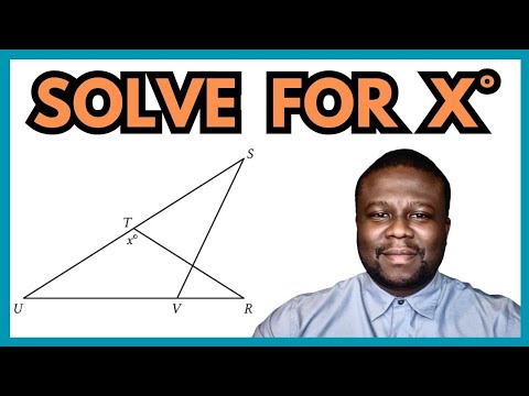 Tricky Math | Can You Solve For The Angle X° ? 