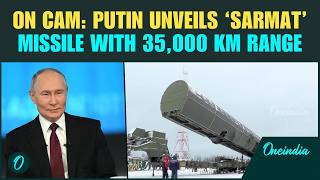 Putin UNLEASHES RS-Sarmat Missile With 35,000 KM Range and Pin-Point Accuracy; Trump in SHOCK