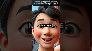 Explore Tokyo's Shibuya Crossing in 40 Seconds! #Shorts