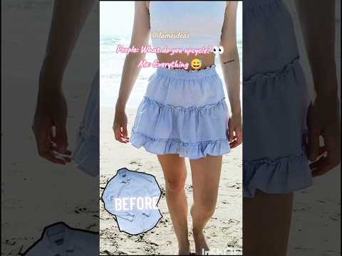thrifting old clothing, best transformations 🩷 upcycling inspiration #sewingtutorial #sewinghacks