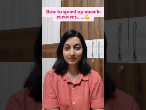 Speed up muscle recovery