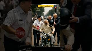 Even World leaders can't break the rules traffic cop Kim Jong Un#trafficrules  😂#FunnyShorts