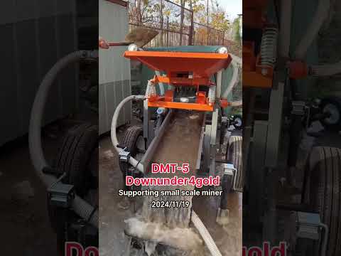 5 tph mini gold wash plant. Take your gold dream next level. #washplant #gold mining