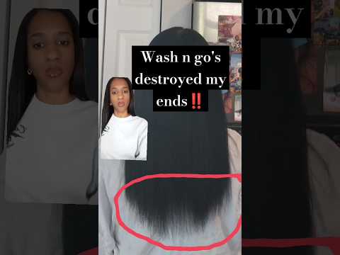 Wash n go's are a no for me‼️👎🏽 #healthyhairjourney #washngo #curlyhair #naturalhair