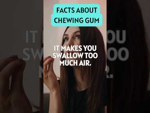 The SHOCKING Truth About Chewing Gum! 😱🍬 #HealthFacts #SelfCare #FoodFacts #HealthyHabits