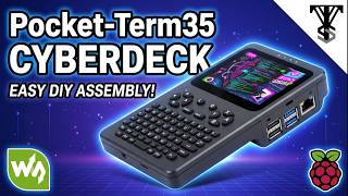 Waveshare PocketTerm35 Handheld Linux Cyberdeck