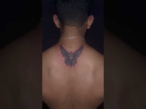 Detailed Eagle Face Tattoo | Stunning Realism and Precision by Expert Tattoo Artist