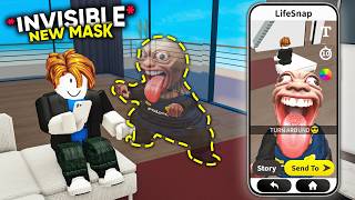 INVISIBLE SNAPCHAT ROBLOX TROLLING (NEW MASK)