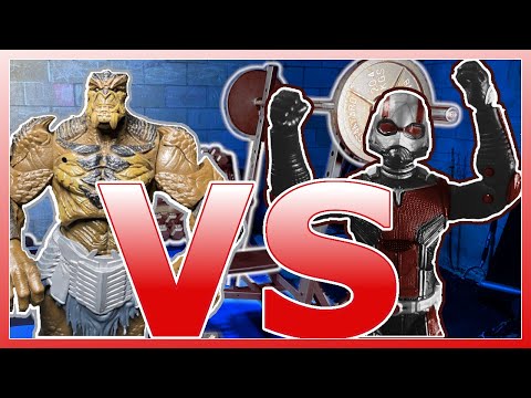 Ant-Man Vs Cull Obsidian Marvel Action Figure Tournament Round 1