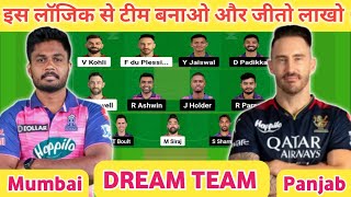 RR vs RCB IPL Dream 11 prediction |RR vs RCB Dream Team | RR vs RCB Dream 11 Prediction 2023
