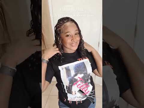Fulani flip bob ft X-pression braiding hair and Boom Renaissance Curl