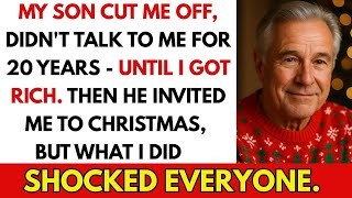 My Son Didn't Talk to Me for 20 Years. But Then I Got Rich. He Invited Me to Christmas…