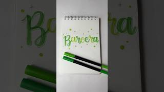 Simple Name Art | Hand Lettering Name Requests ✨ #satisfying #namecalligraphy #shorts