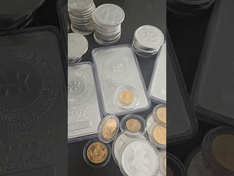 Yall still stacking? What $25,000 Cad looks like in gold and silver!