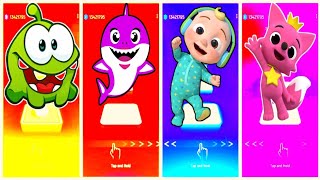 omnmo 🆚 baby shark 🆚 cocomelon 🆚 pink forg 🎶 who is best?