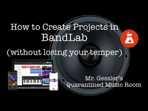 How to Create Projects in BandLab (without losing your temper)