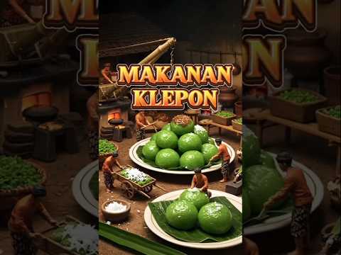 MAKANAN KLEPON KHAS JAWA #foodart #youtubeshorts #duniaminiatur #makananindonesia #klepon