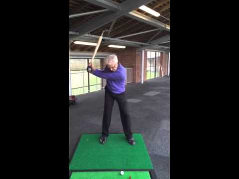 Bob Mercer baseball golf drill