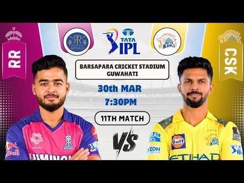RR vs CSK Dream Prediction Today Match |Rajasthan Royals vs Chennai Super Kings IPL|sportfantasy11