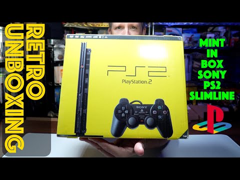 Nearly New Sony PS2 Slimline Unboxing In 2022