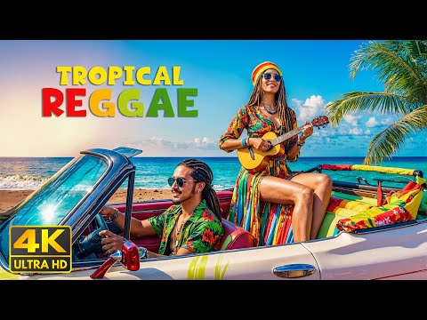 Tropical Reggae Mix 🌅 Chill & Groove with Aloha - Summer Vibes in 4K UHD #tropicalreggae