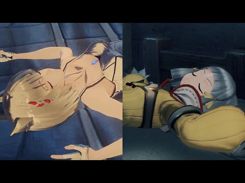 Mio And Nia Share Same Sleeping Posture Xenoblade Chronicles 3