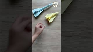Paper Airplane #fyp #paperairplane #diycrafts #funproject #tiktokdiy #easycrafts #satisfying