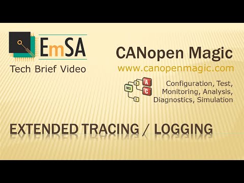 CANopen Magic: Extended tracing and logging