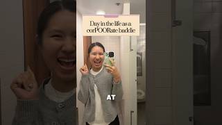 Day in my life as a corPOORate baddie who’s anxious