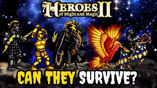 Can the 5 BEST Creatures in Heroes of Might and Magic 2 Defeat EVERY Faction? (SURVIVOR Challenge)