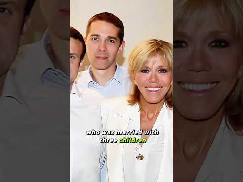 No wonder Emmanuel Macron allows his wife to push his face in public #usa #celebrity #facts