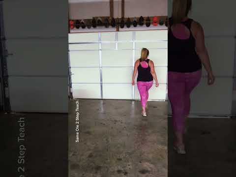 Simple dance tutorial: two-step dance#dance #easy #dancemoves #tutorial