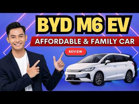 "BYD M6 EV Full Review | Price, Features & Performance!"the Best Budget Electric MPV