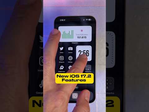 Upcoming iPhone Features with iOS 17.2 (Hands-On). Currently iOS 17.2 is on beta. #ios17 #iphone