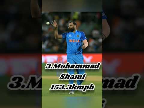 Top 3 Fastest Bowlers from India #jaspritbumrah #umranmalik #pacers #ipl #shorta