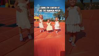 I think I’m starting to like the pumpkin patch #fallactivities #pumpkinpatch