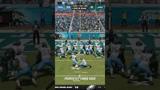 EVAN MCPHERSON SCORES SHORT FIELD GOAL 🏈#madden24 #dreddeus #tennesseetitans #maddenshorts