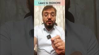 Must listen | If U want to become CA | Learn to Ignore | #camotivation #cjclasses #caclasses #icai
