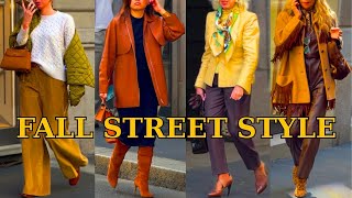 Timeless Italian Fashion 🍂 October Milan Street Style, Iconic Fall Looks & Essential Seasonal Trends