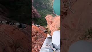 ⛷️Baoquan's Via Ferrata - Where MountainWhispers & the Sky Bends to Your Grip✨ #musica#international
